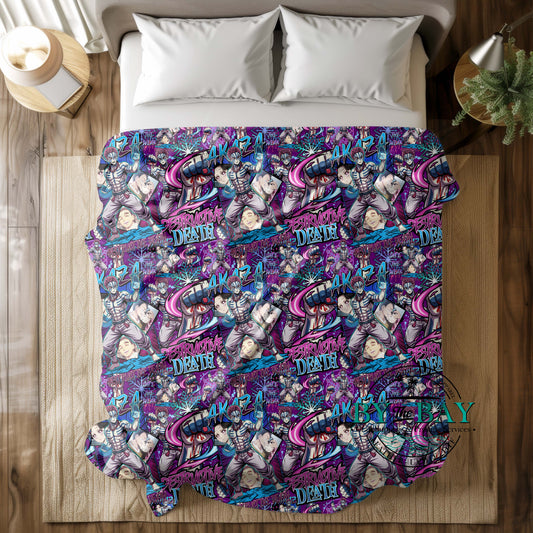 Destructive Death Squish Minky Blankets (Various Sizes)
