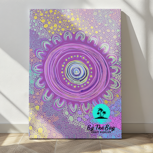 Karlup Pastel Canvas Print