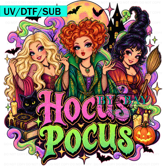 Witches DTF/UVDTF/SUB