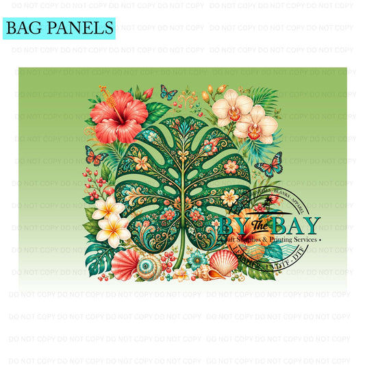 Tropical Monsters Bag Panel (Various Sizes)