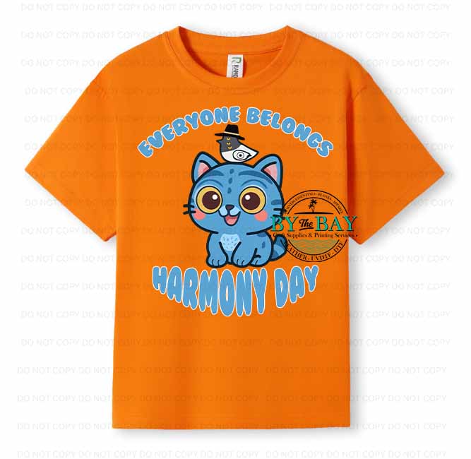 Everyone Belongs Derp Harmony Day Kids Tee