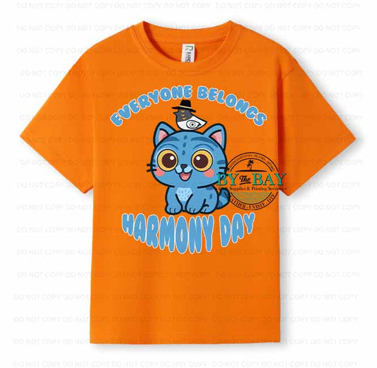Everyone Belongs Derp Harmony Day Kids Tee