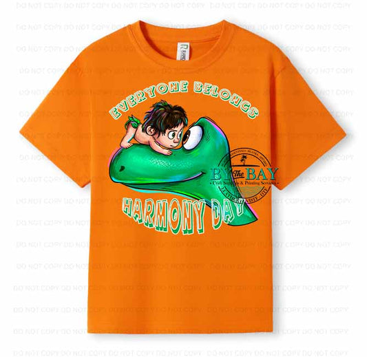 Dinosaur Harmony Day Kids Tee
