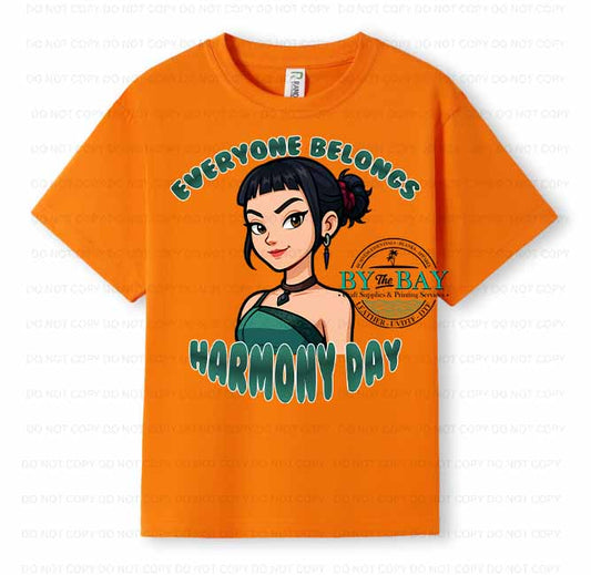 Everyone Belongs KP Z Harmony Day Kids Tee