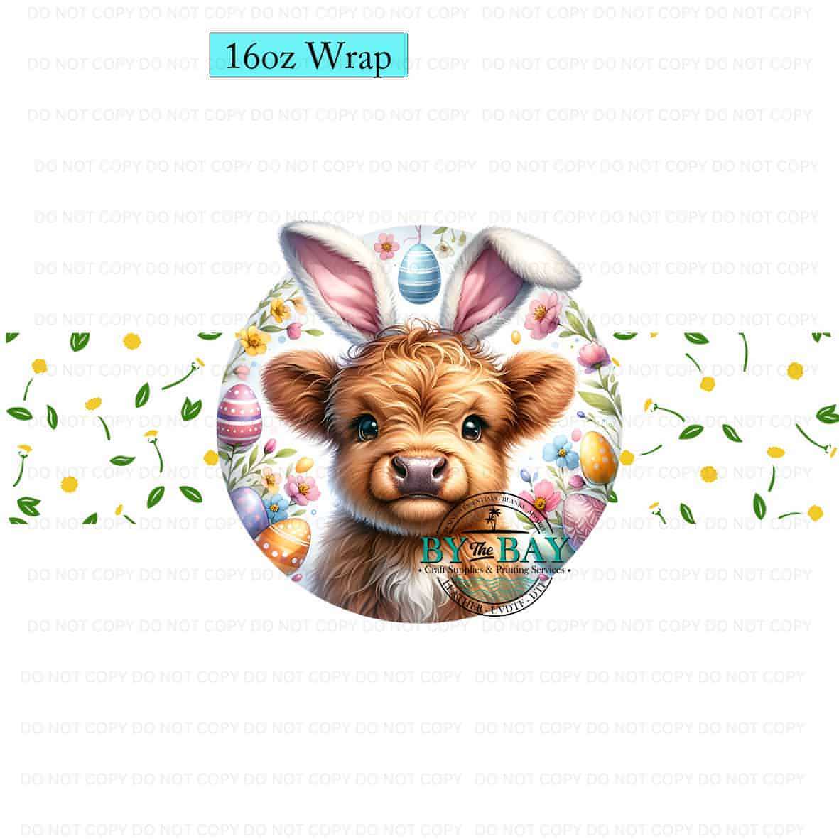 Easter Highland Bunny Ears