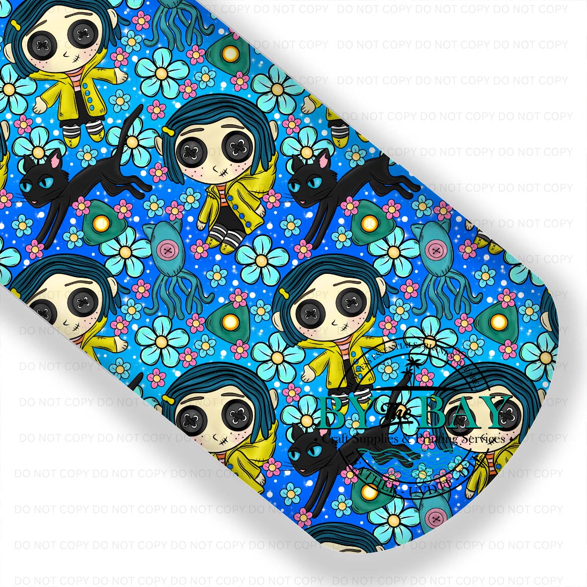 Floral Button Eyes