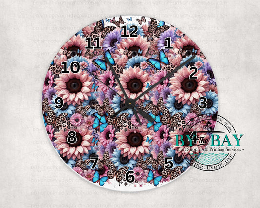 Flowers Clock