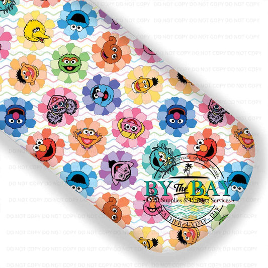 Flower Street Rainbow Zig Zag