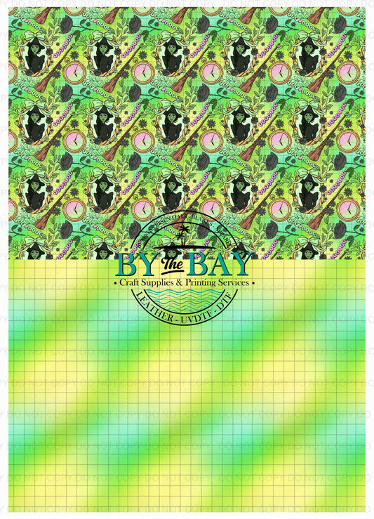 For Good Green A4 Split Design Sheet