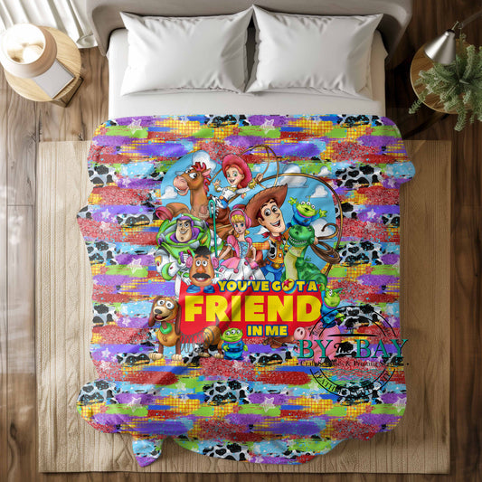 Friends Squish Minky Blankets (Various Sizes)