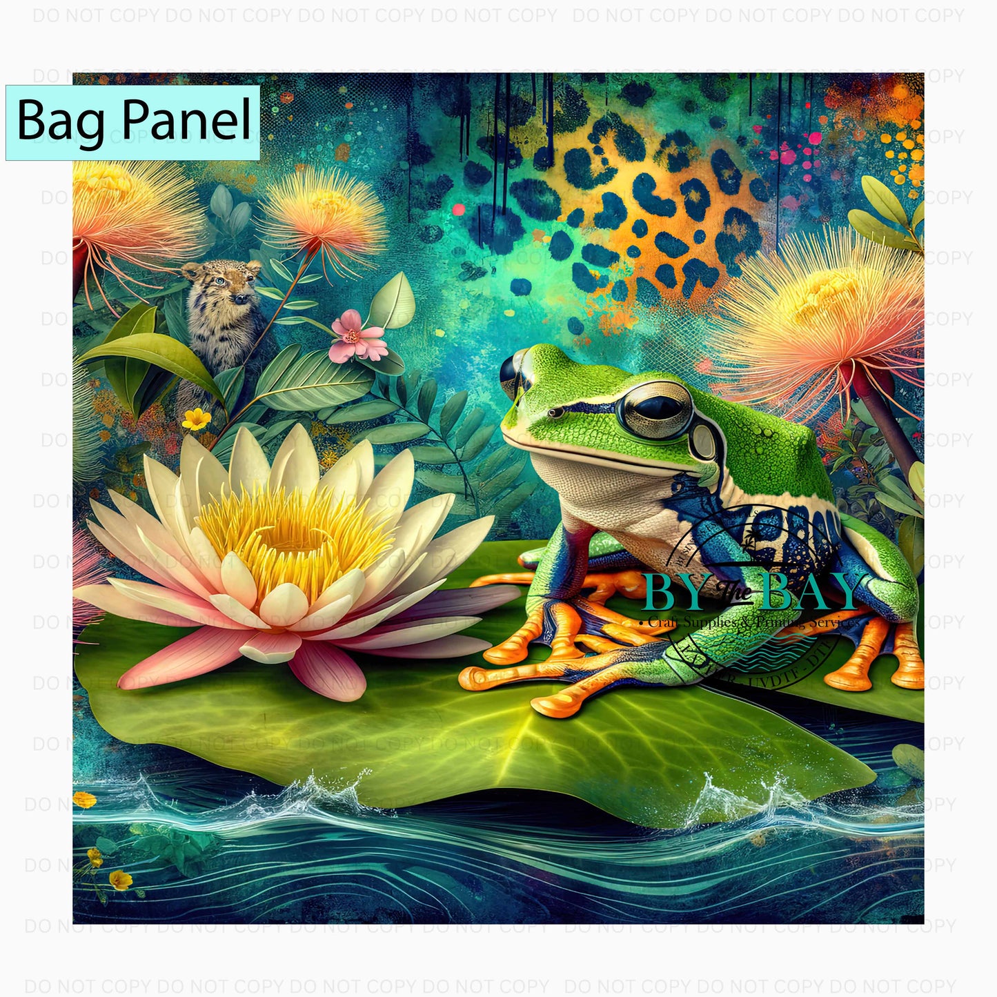 Frog (Various Sizes) Bag Panels