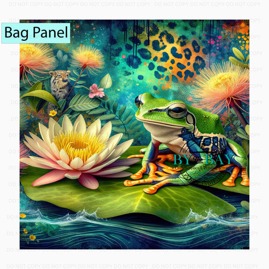 Frog (Various Sizes) Bag Panels