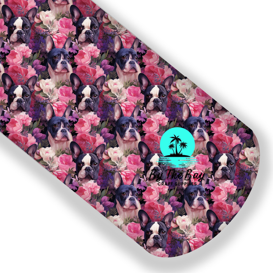 Floral French Bulldog 2