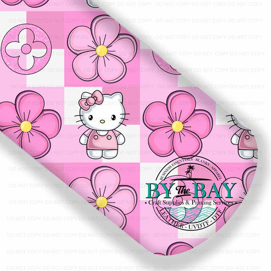 Flower Kitty Checks