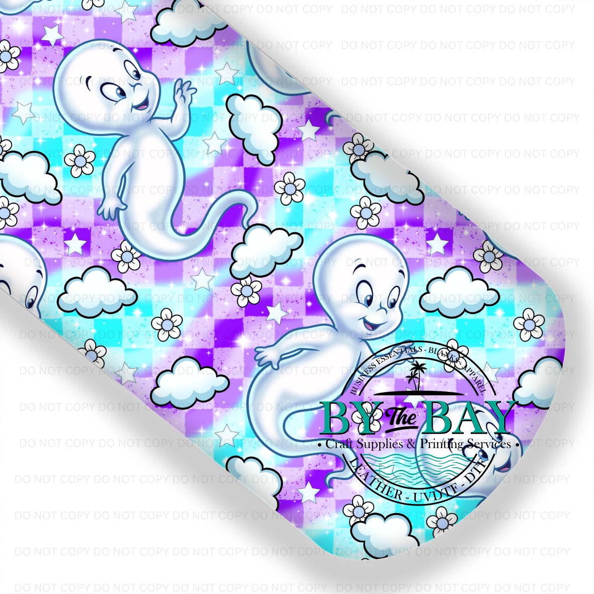 Flower Ghost Purple Blue