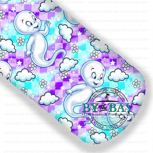 Flower Ghost Purple Blue