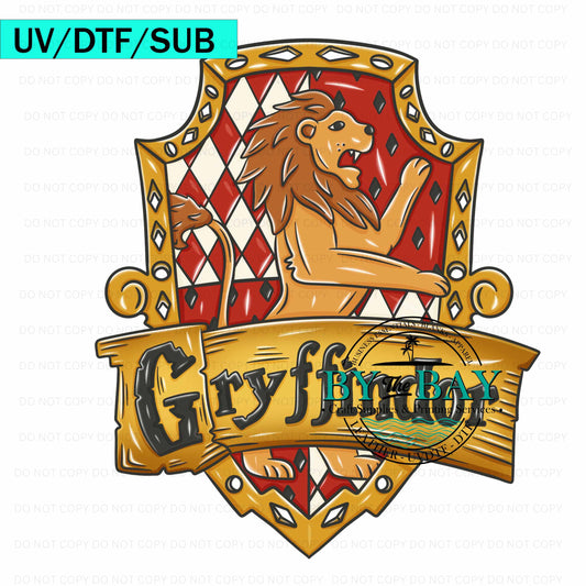 HP House Maroon UV/DTF/SUB Print