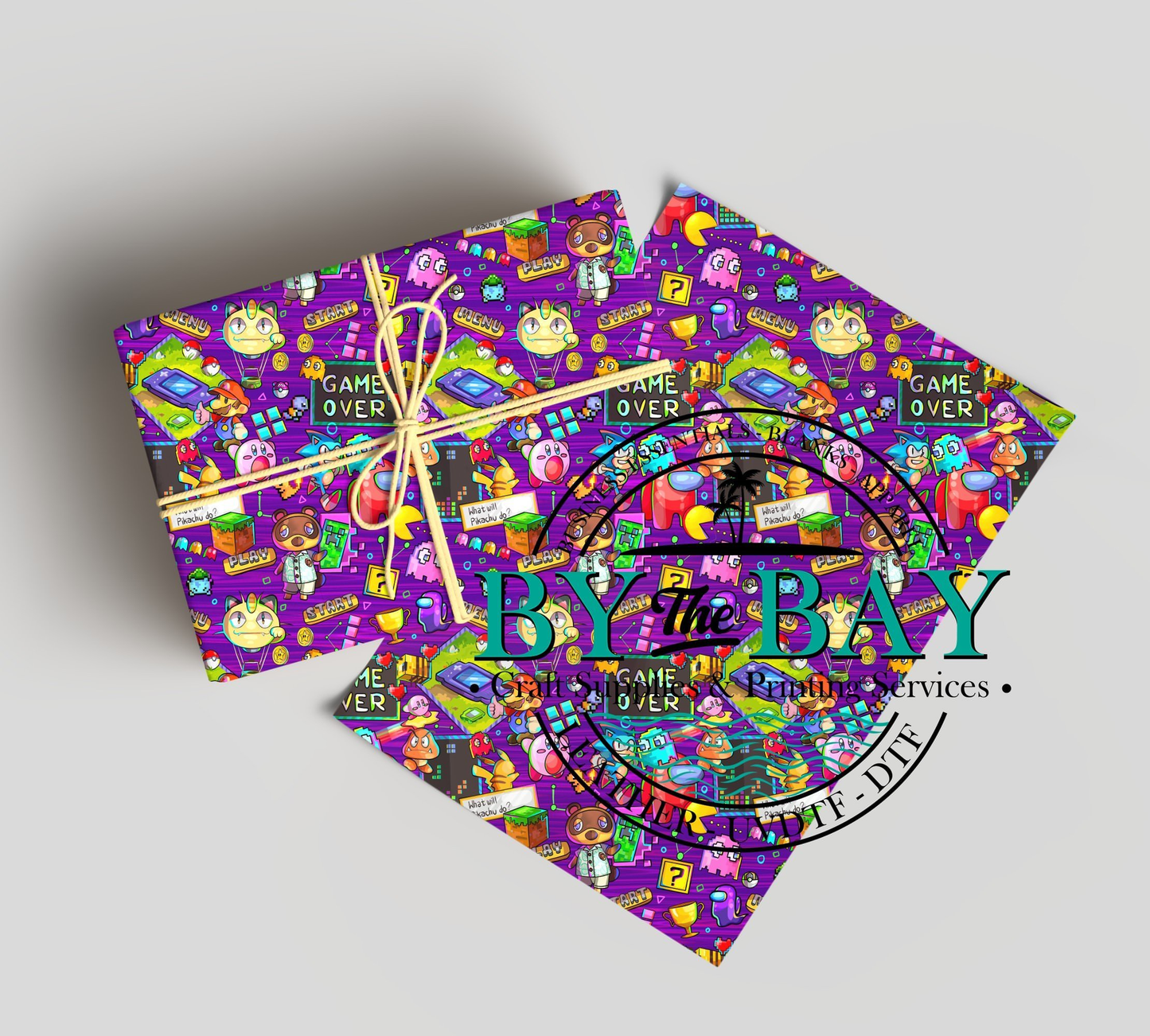Gamer Main 1 Col 3 Wrapping Paper
