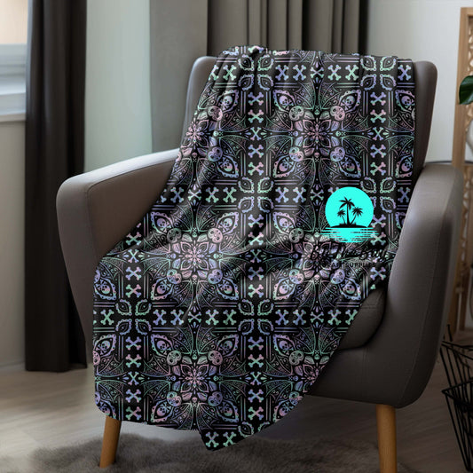 Goth Pastel Bats Blanket