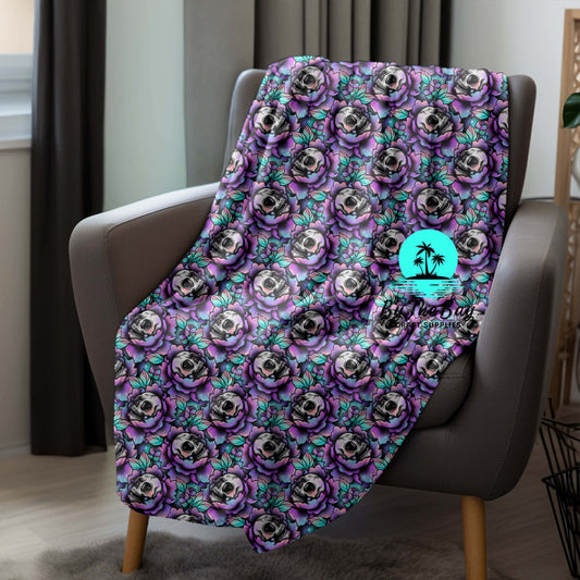 Goth Skulls Blanket