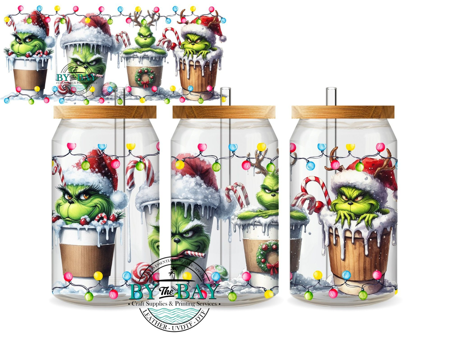 Mean guy Coffee 16oz Wrap