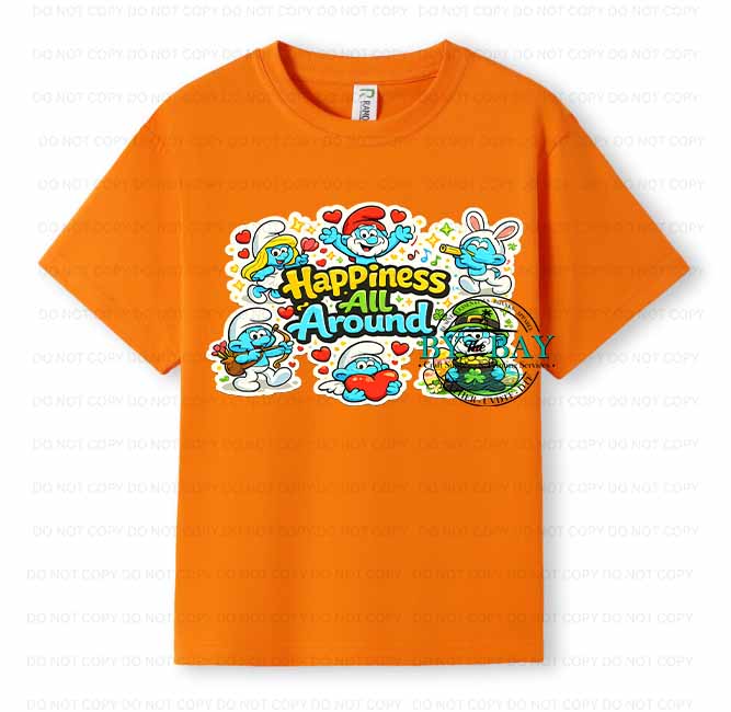 Happiness All Around Harmony Day Kids Tee
