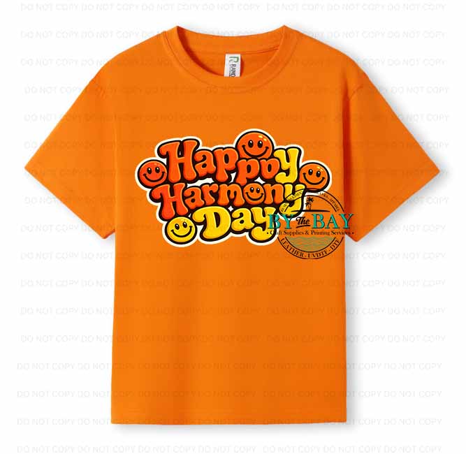 Happy Harmony Day 2 Kids Tee