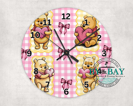 Honey Bear 01 Clock