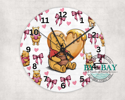 Honey Bear 02 Clock