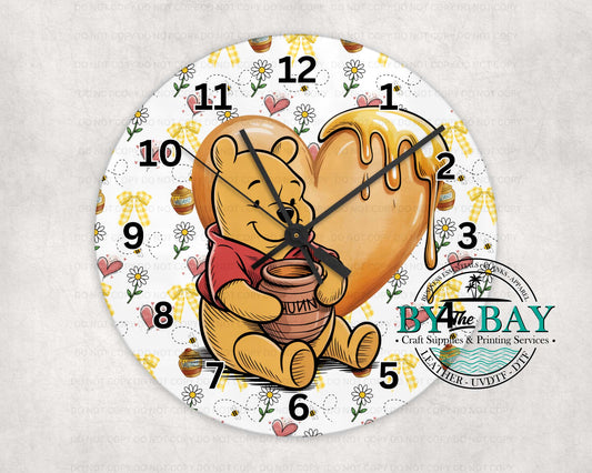 Honey Bear 03 Clock