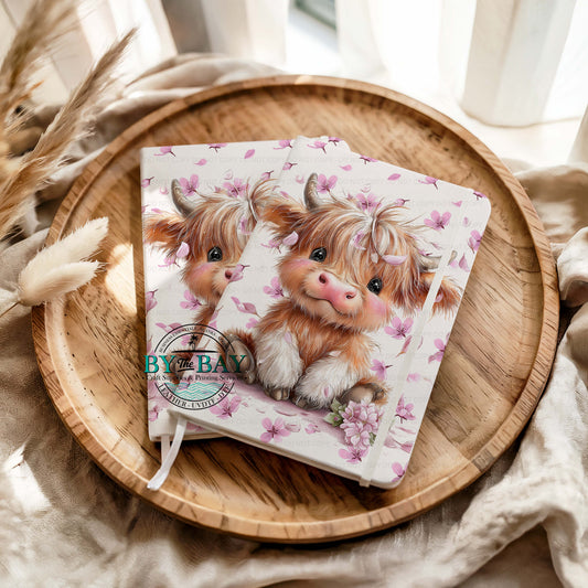 Pink Highland 005 A6 (Ready made & DIY Notepad options available)