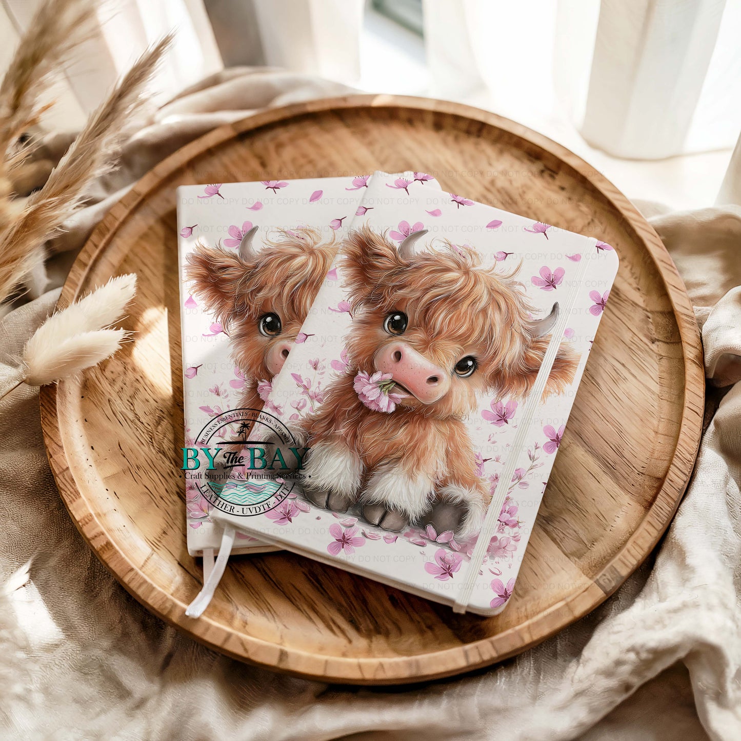Highland Cow 004 A6 (Ready made & DIY Notepad options available)