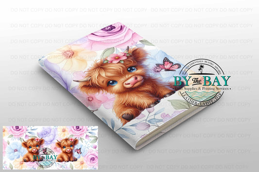 Highland Butterfly - Ready made notepad Cover (Notepad & Pocket options available)