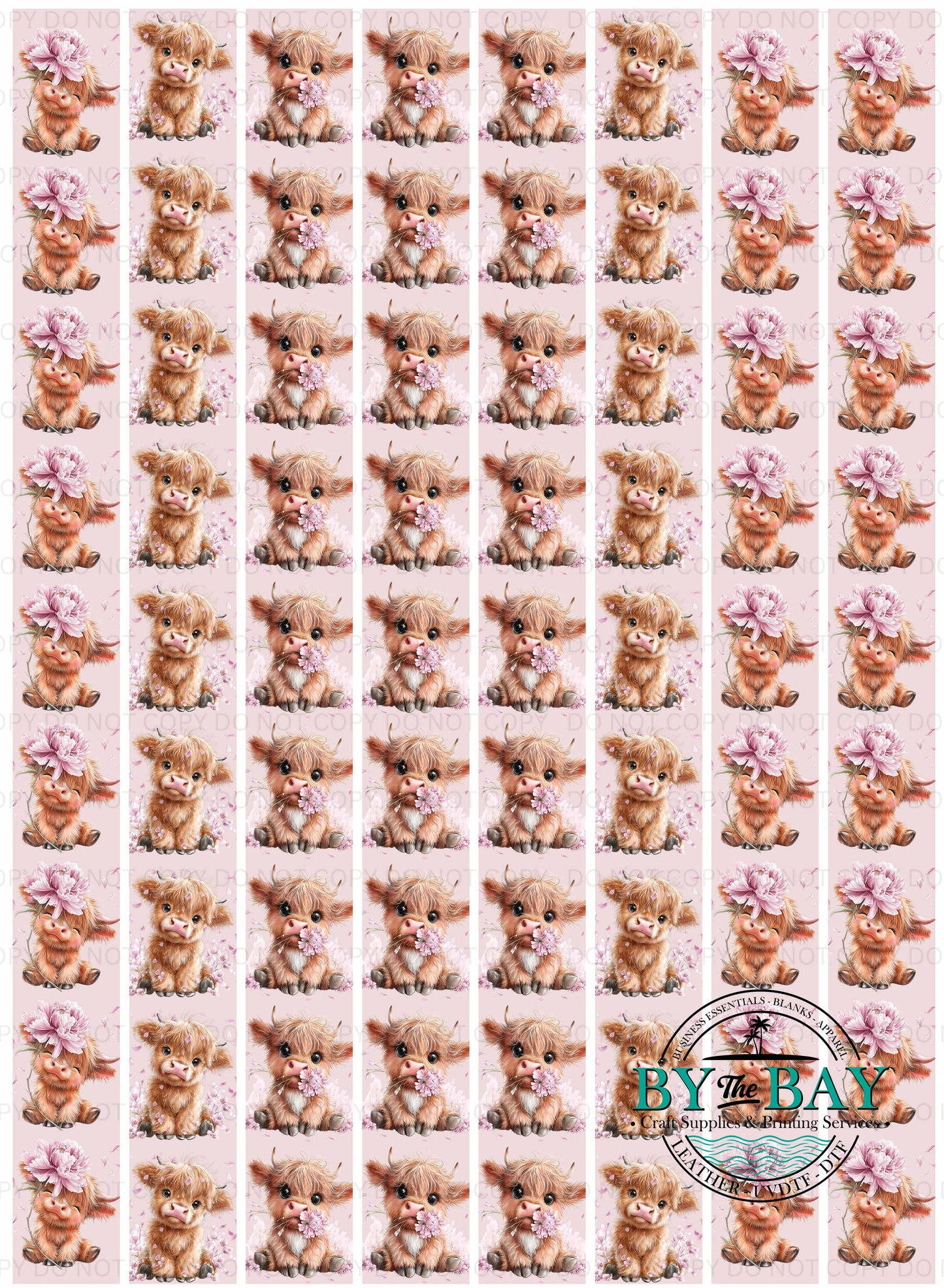 Highland Cow 2 Fob Sheet