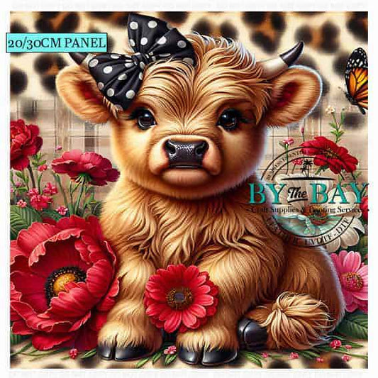 Highland Leopard Print 20cm/30cm Panels