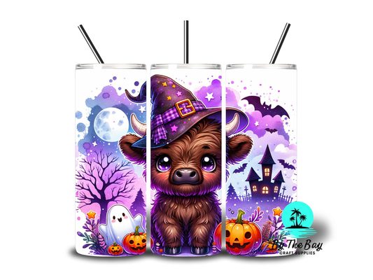 Highland Cow hat 20oz SUB Print