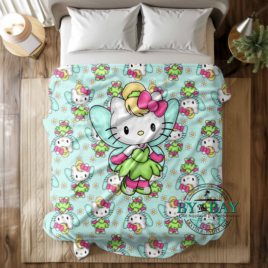 HK Fairy Mint Squish Minky Blankets (Various Sizes)