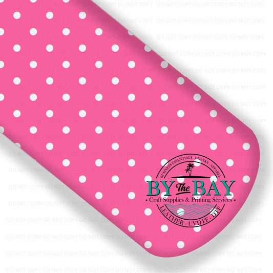 Hot Pink Polka Dots