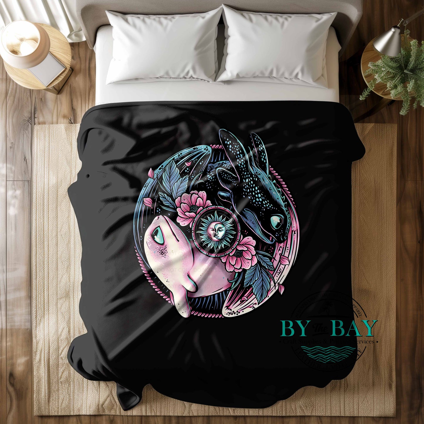 HTTYD Black Squish Blankets
