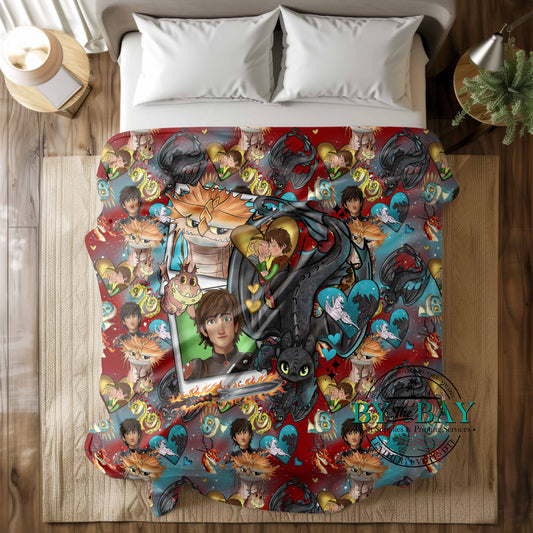 HTTYD 3 Squish Blankets
