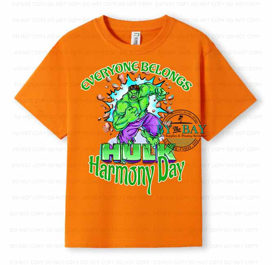 Green Hero Harmony Day Kids Tee