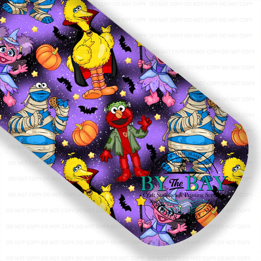 Halloween Street Black Purple