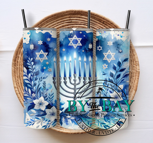 Hanukkah 2 20oz SUB Tumbler Print