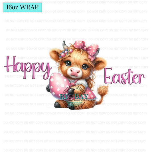 Happy Easter Highland 16oz