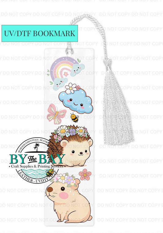 Hedgehog Capybara Bookmark
