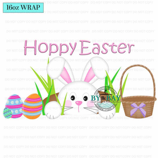 Hoppy Easter Pink 16oz