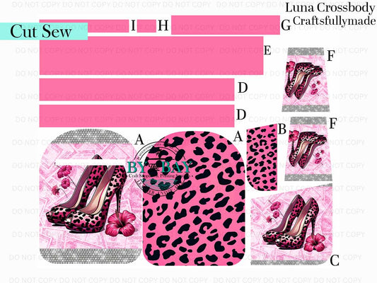 Hot Heels Luna Sling (Cut Sew Panel)