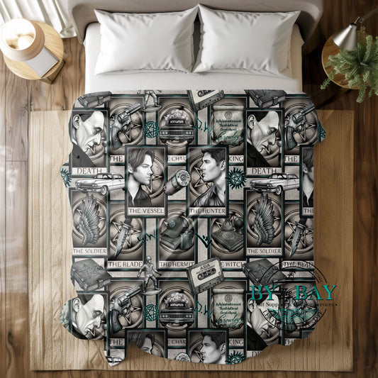 Hunters Tarot Squish Minky Blankets (Various Sizes)