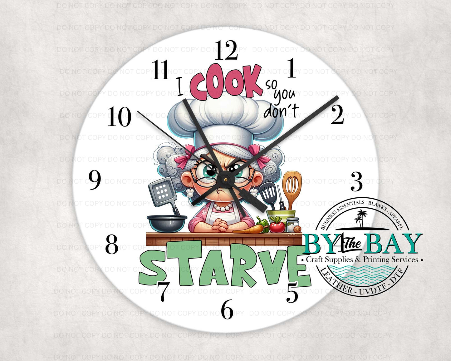 I Cook Clock