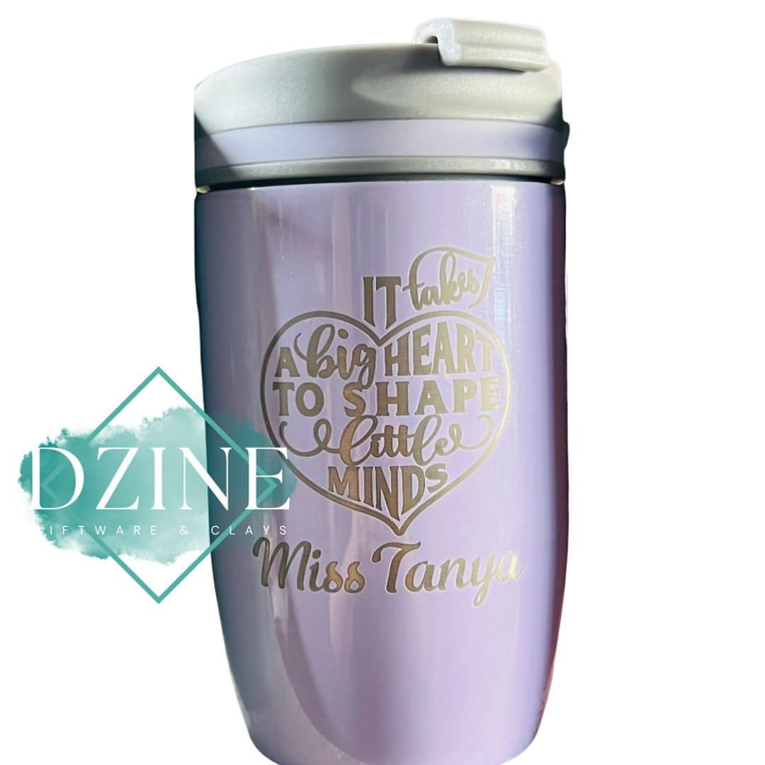 Engraved Personalised Teacher Travel Mugs